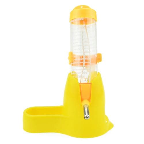 3 en 1 bouteille d'eau Hamster Porte-120ML Distributeur de base Hut Rongeur Nest